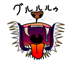 Nose and lips sticker #4860375