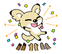 Conchihuahua "Hallo!" sticker #4860591