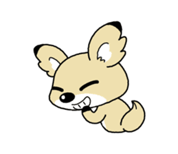 Conchihuahua "Hallo!" sticker #4860596