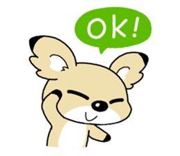 Conchihuahua "Hallo!" sticker #4860602