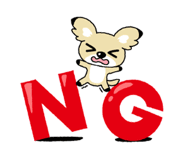 Conchihuahua "Hallo!" sticker #4860603