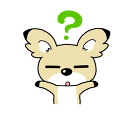 Conchihuahua "Hallo!" sticker #4860604