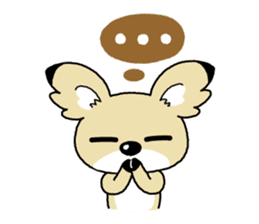 Conchihuahua "Hallo!" sticker #4860606