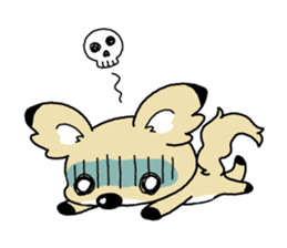 Conchihuahua "Hallo!" sticker #4860609