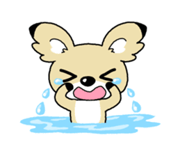 Conchihuahua "Hallo!" sticker #4860612