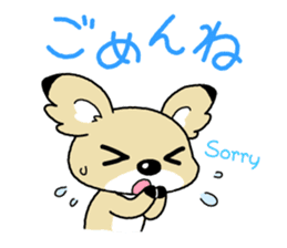 Conchihuahua "Hallo!" sticker #4860616