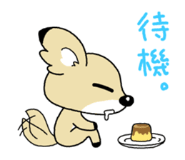 Conchihuahua "Hallo!" sticker #4860621