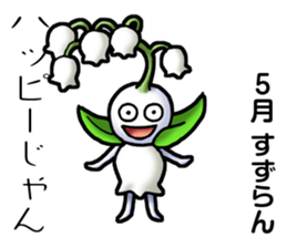 Birthstone,birth flower,constellation sticker #4860884