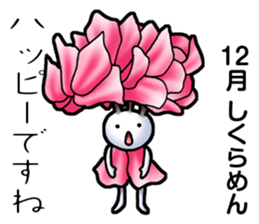 Birthstone,birth flower,constellation sticker #4860891