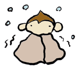 New Year's Monkey sticker #4861699