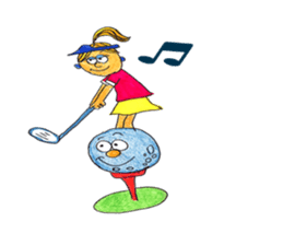 Sally's Sticker! Be positive! sticker #4861748