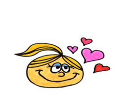 Sally's Sticker! Be positive! sticker #4861751