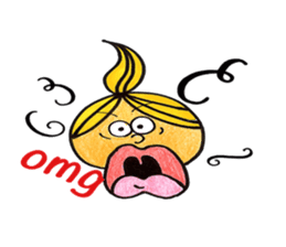 Sally's Sticker! Be positive! sticker #4861756