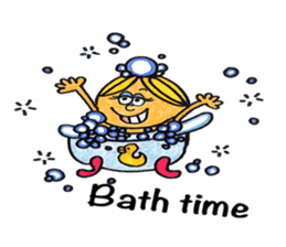 Sally's Sticker! Be positive! sticker #4861762