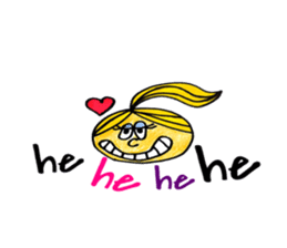 Sally's Sticker! Be positive! sticker #4861769