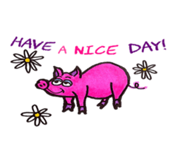 Sally's Sticker! Be positive! sticker #4861773