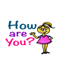 Sally's Sticker! Be positive! sticker #4861776