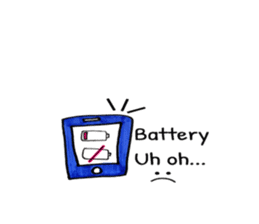 Sally's Sticker! Be positive! sticker #4861782