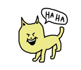 I am a cat !!!!! sticker #4862148