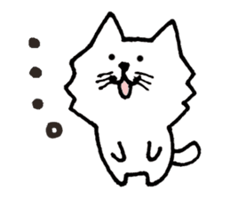 A cat connects sticker #4862203