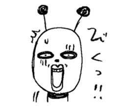 Surreal panda sticker #4862239