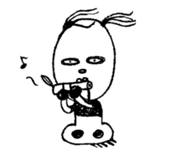 Surreal panda sticker #4862259