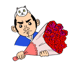 Cat and lord sticker #4862973