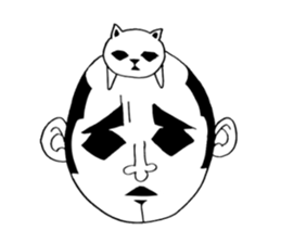 Cat and lord sticker #4862974
