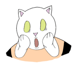 Cat and lord sticker #4862984