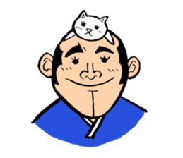 Cat and lord sticker #4862992