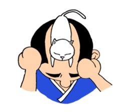 Cat and lord sticker #4862994