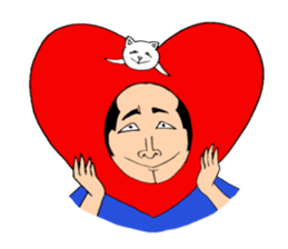 Cat and lord sticker #4862998