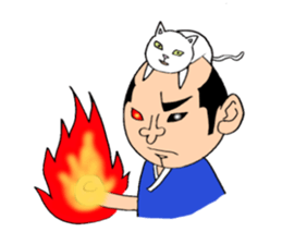 Cat and lord sticker #4863000