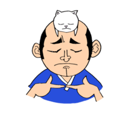 Cat and lord sticker #4863001