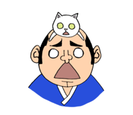 Cat and lord sticker #4863004