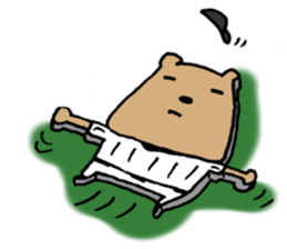 Baseball Kuma sticker #4863026