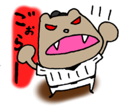 Baseball Kuma sticker #4863027