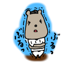 Baseball Kuma sticker #4863034