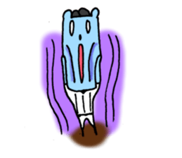 Baseball Kuma sticker #4863043