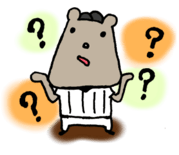 Baseball Kuma sticker #4863046