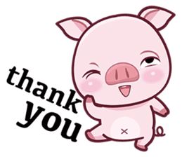 Lovely Piggy Doll sticker #4863076