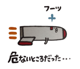 Space rocket Sticker sticker #4863394