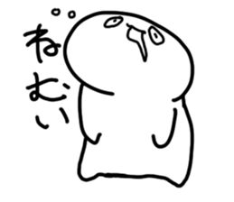 Oh eyebrow man sticker #4863651