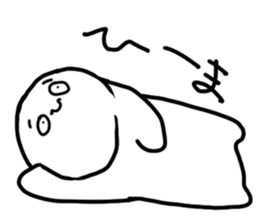 Oh eyebrow man sticker #4863655