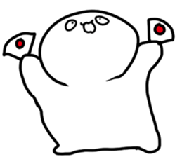 Oh eyebrow man sticker #4863657