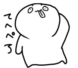 Oh eyebrow man sticker #4863662