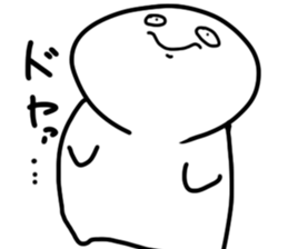 Oh eyebrow man sticker #4863666