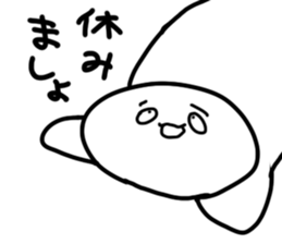 Oh eyebrow man sticker #4863672