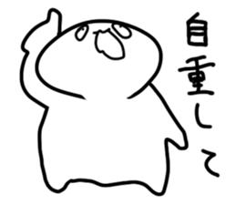 Oh eyebrow man sticker #4863674