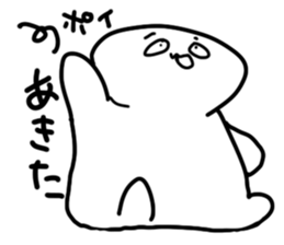 Oh eyebrow man sticker #4863675